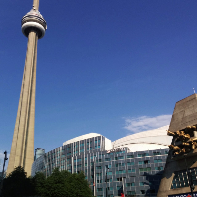 "CN Tower" stock image