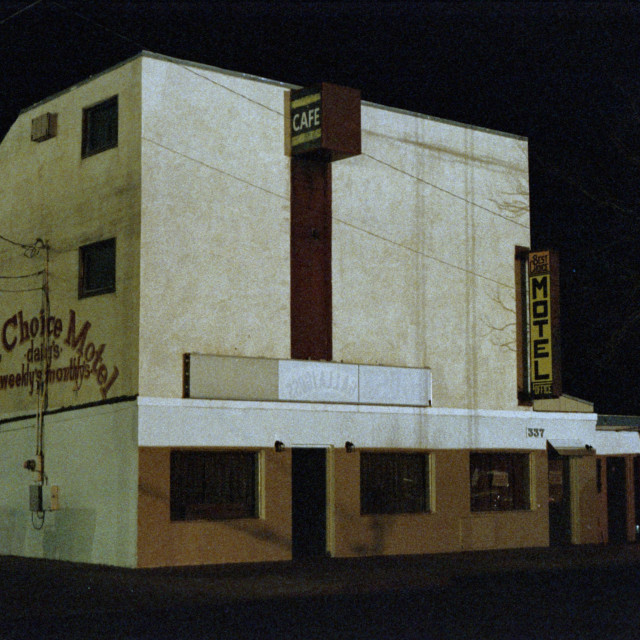 "Best Choice Motel" by Zachary I Peabody - £10.00 "Best Choice Motel" stock image
