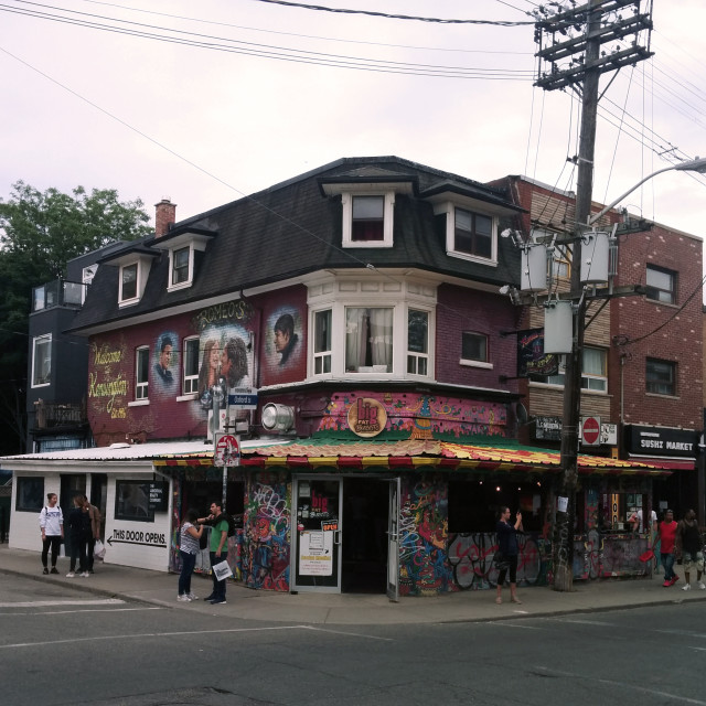 "Kensington Market" stock image