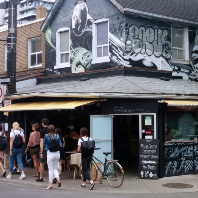 "Kensington Market" stock image