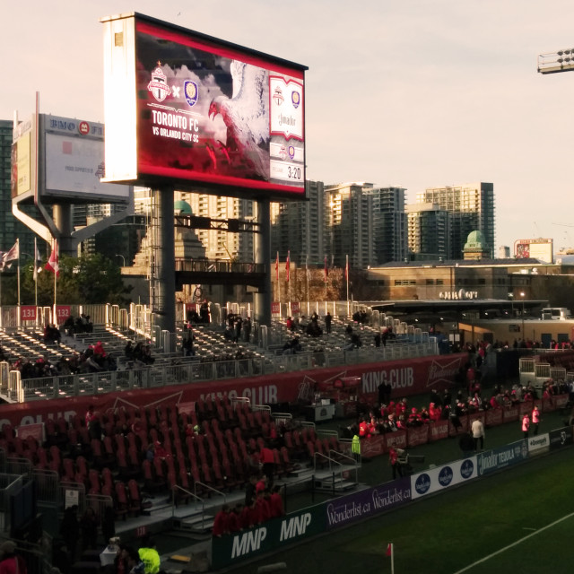 "BMO Field" stock image