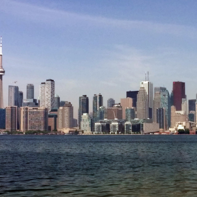 "Toronto Skyline" stock image