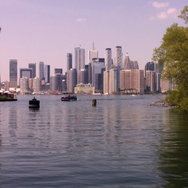 "Toronto Skyline" stock image