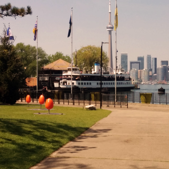 "Toronto Islands" stock image