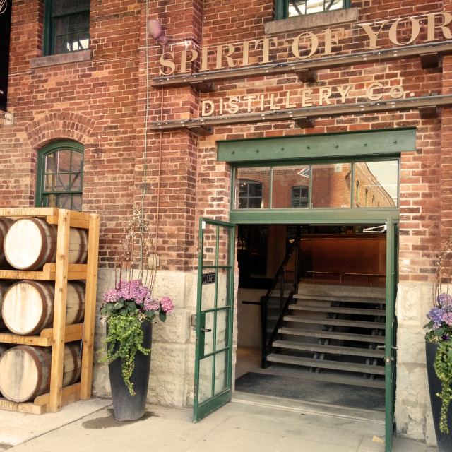 "Distillery District" stock image