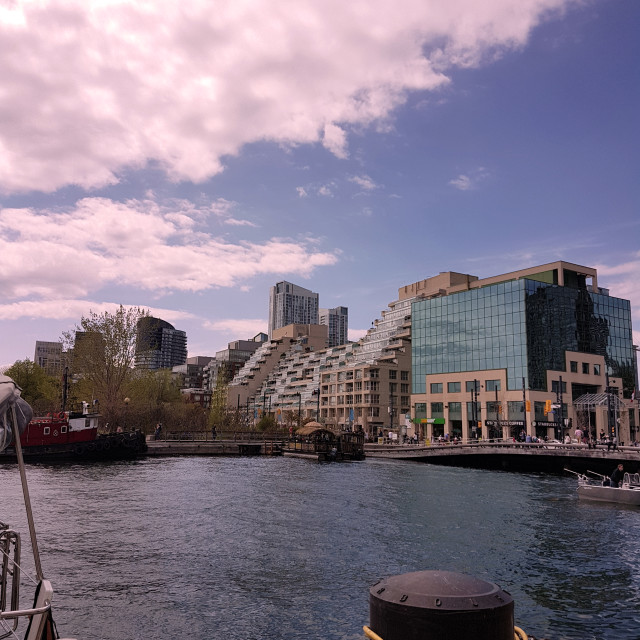 "Toronto Waterfront" stock image