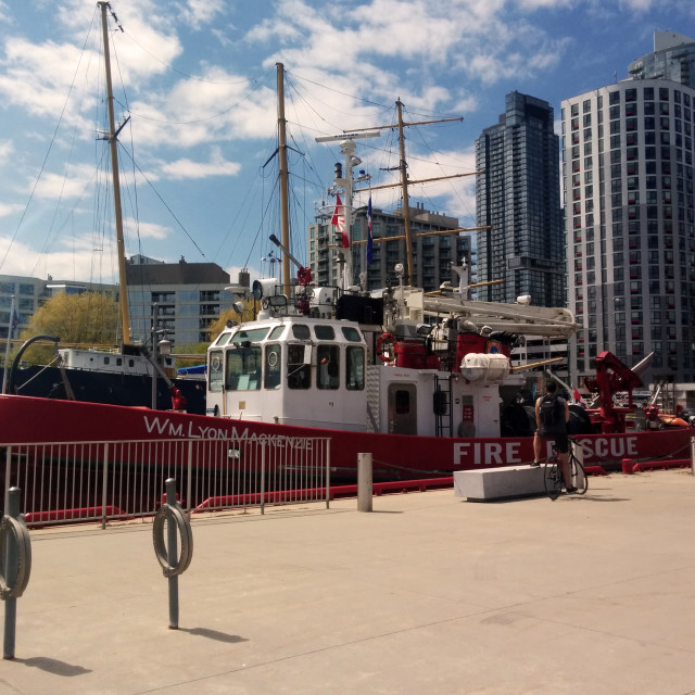 "Toronto Waterfront" stock image