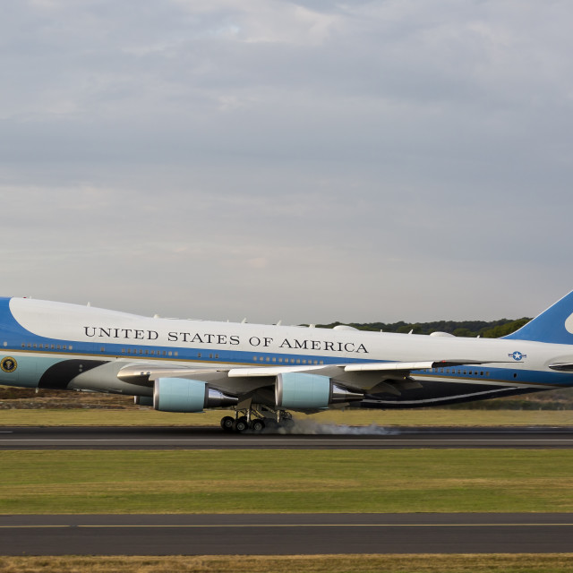 "Air Force One" stock image