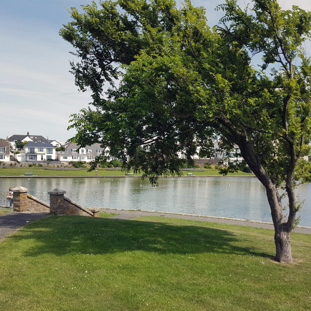 "Knap Gardens" stock image