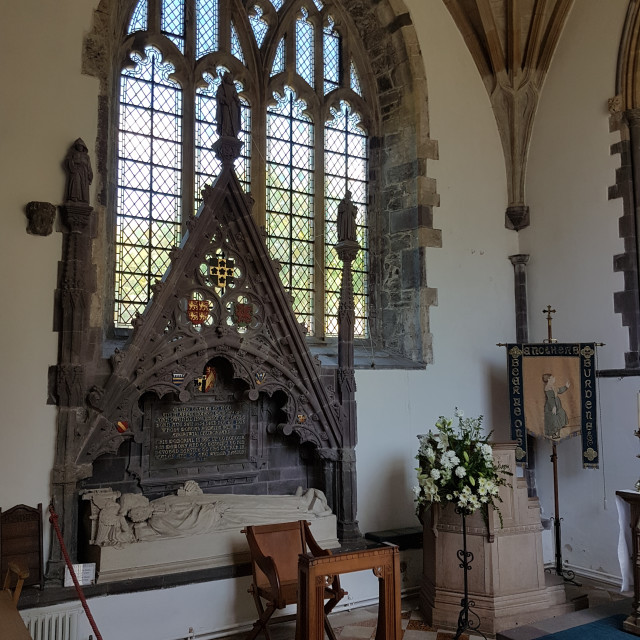 "St Davids Cathedral" stock image