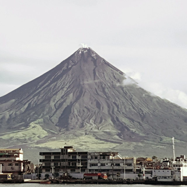 "Mighty Mayon" stock image