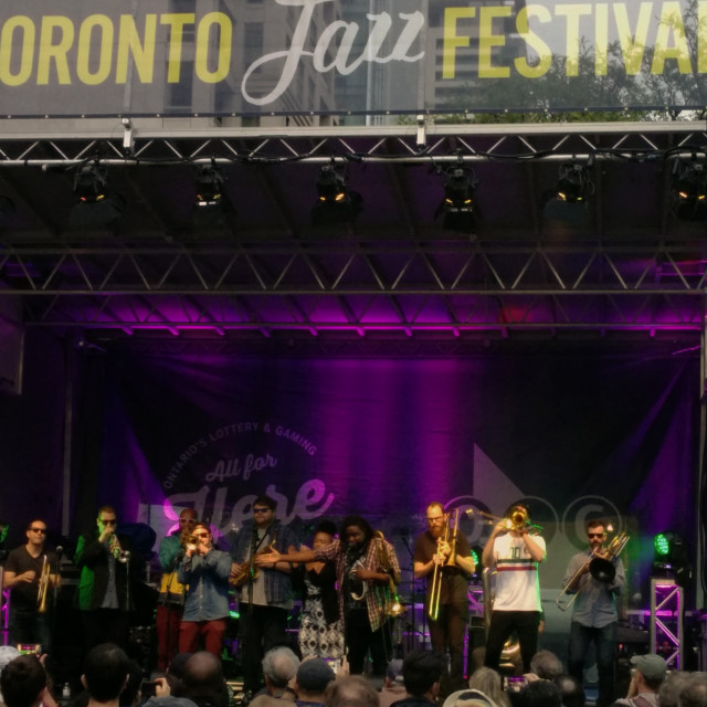 "Toronto Jazz Festival" stock image