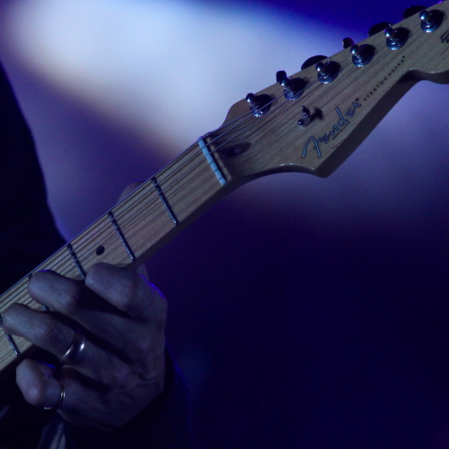 "Stratocaster Neck" by Zachary I Peabody - £10.00 "Stratocaster Neck" stock image