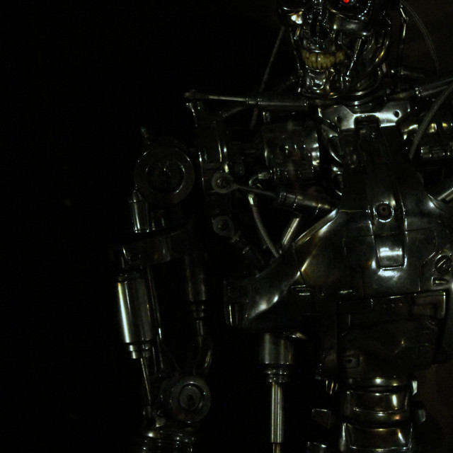 "Terminator" by Zachary I Peabody - £10.00 "Terminator" stock image