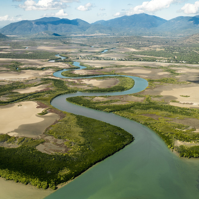 "River in Australia" stock image