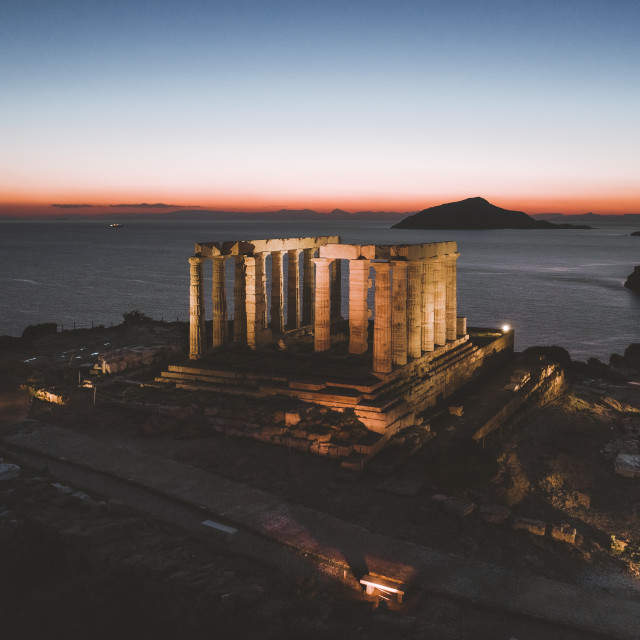 "Temple of Poseidon, Sounion" by Dimitris Tzankatian - $67.17 "Temple of Poseidon, Sounion" stock image