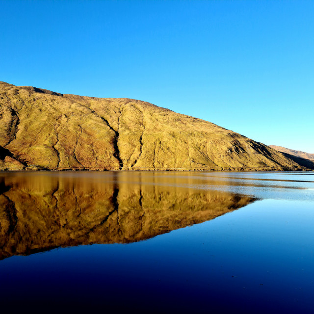 "Still waters run deep" stock image