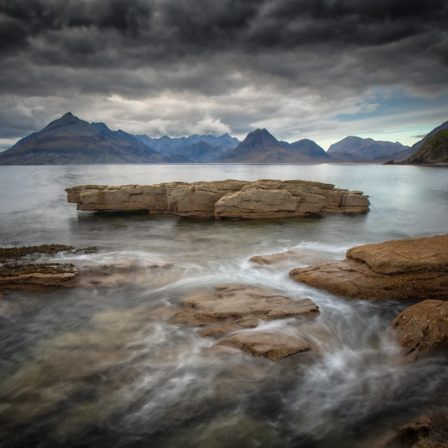 "Elgol Dusk" by Andrew Gray Photography - £20.00 "Elgol Dusk" stock image