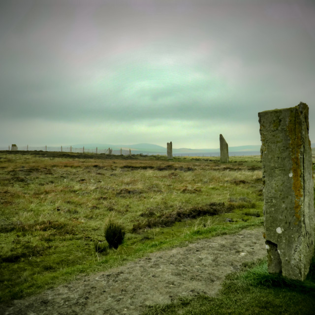 "The Ring of Brodgar" stock image
