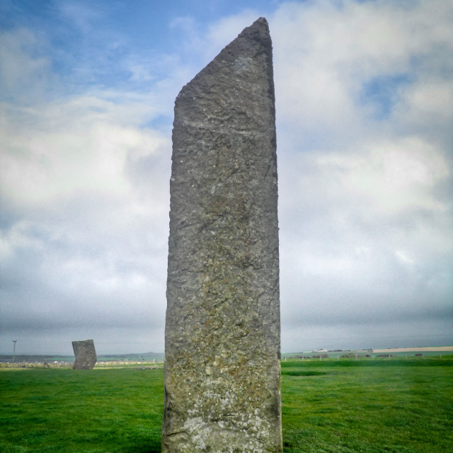 "Stones of Stenness." stock image