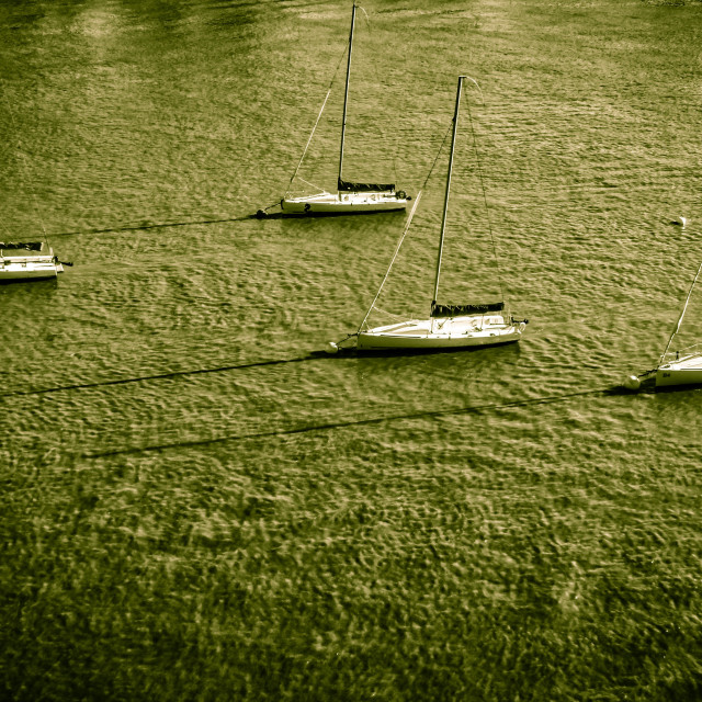 "Sailing boats." stock image