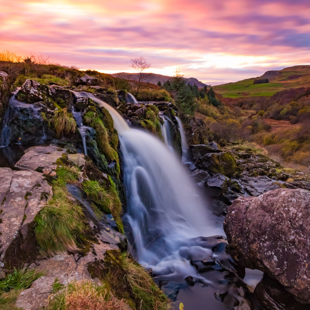 "The Loup Of Fintry - Scotland" stock image