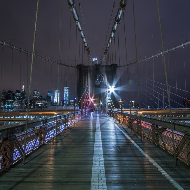 "Brooklyn Bridge" stock image