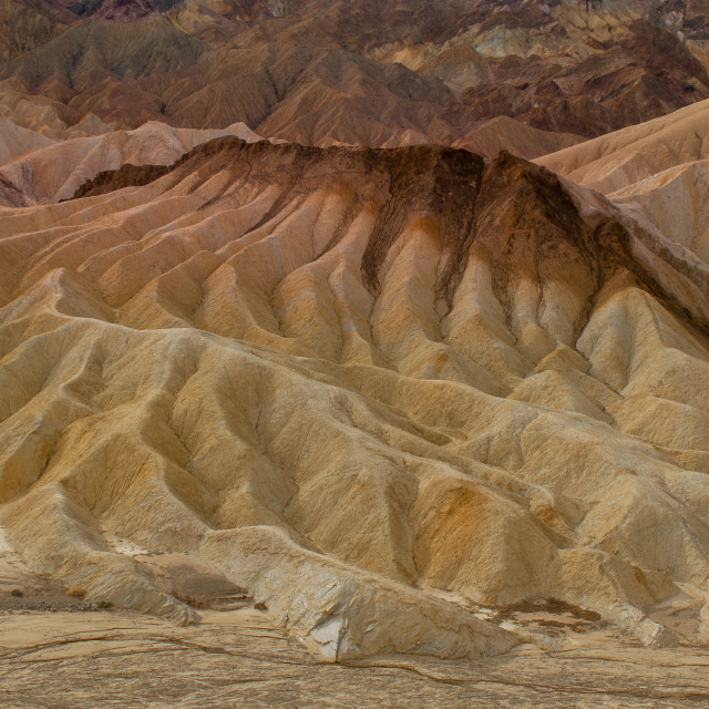 "Zabriskie Point Death Valley" by Russell Waite Photography - $26.93 "Zabriskie Point Death Valley" stock image