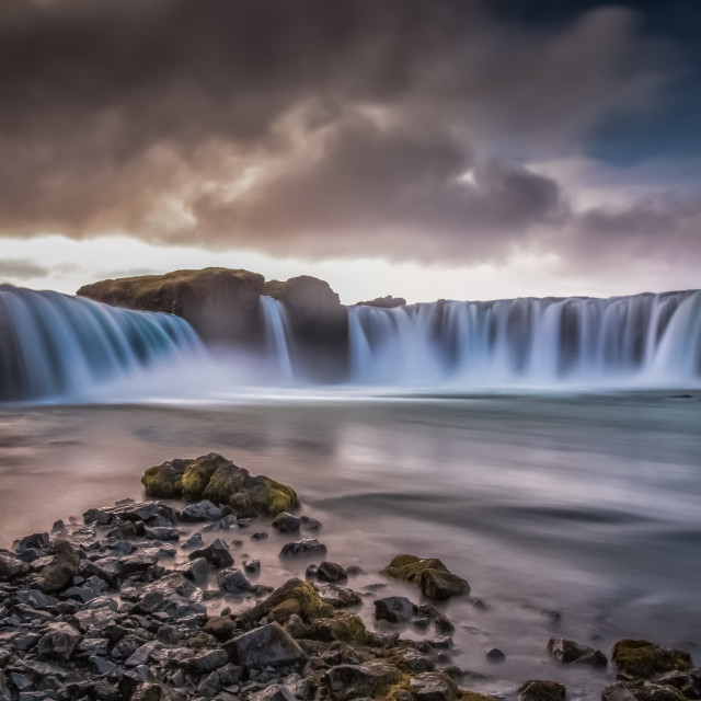 "Godafoss Iceland" by Andrew Gray Photography - £15.00 "Godafoss Iceland" stock image