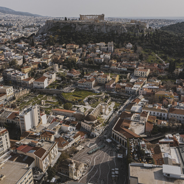 "Monastiraki Square Athens" by Dimitris Tzankatian - $85.48 "Monastiraki Square Athens" stock image