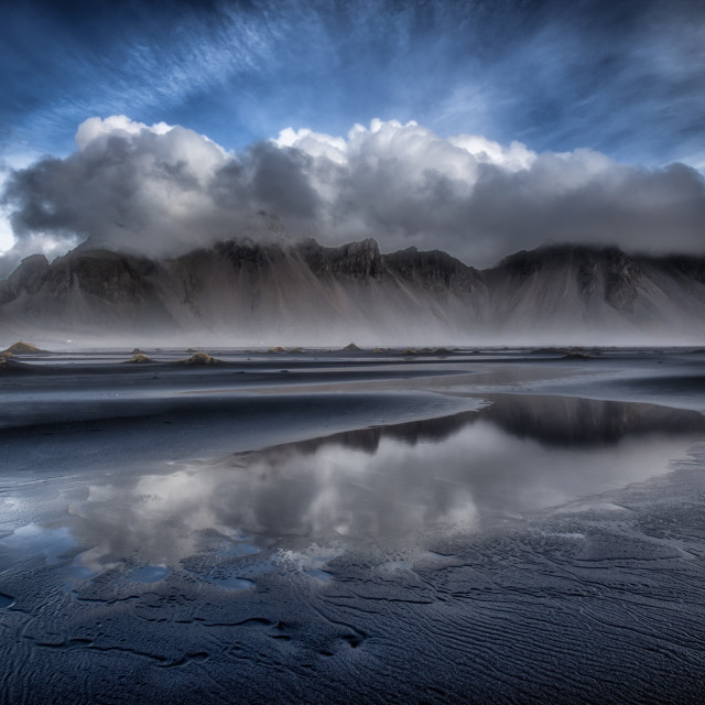 "Vestrahorn Iceland" by Andrew Gray Photography - £20.00 "Vestrahorn Iceland" stock image