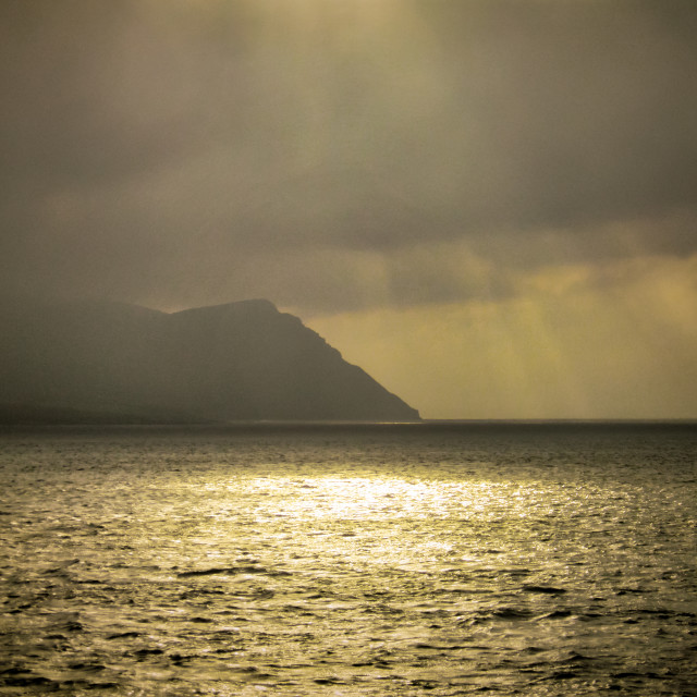 "The Island of Hoy." stock image