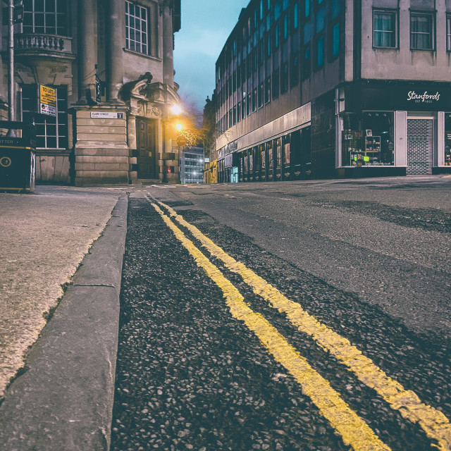 "No parking" stock image