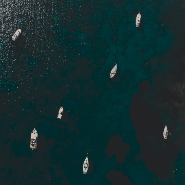 "Sea Boats" by Dimitris Tzankatian - $2.93 "Sea Boats" stock image