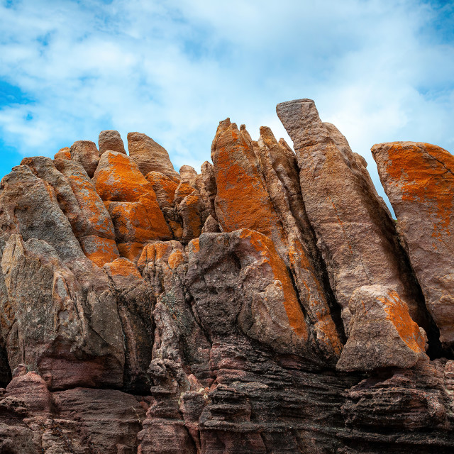 "Gracetown Rocks" stock image