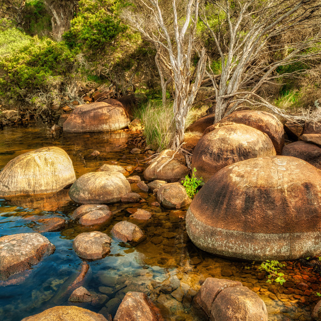 "Inlet Rocks" stock image