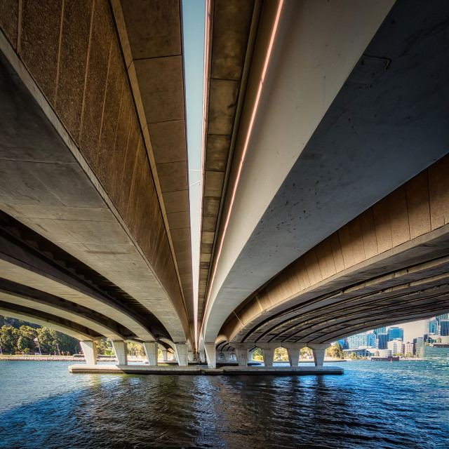 "Narrows Underbelly" stock image