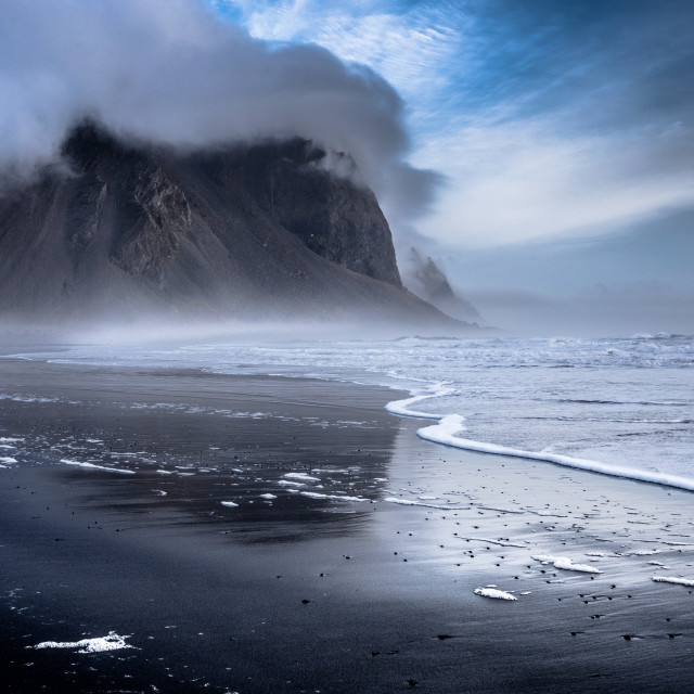 "Vestrahorn Iceland" by Andrew Gray Photography - £20.00 "Vestrahorn Iceland" stock image