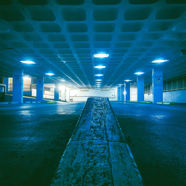 "Multi storey car park" stock image