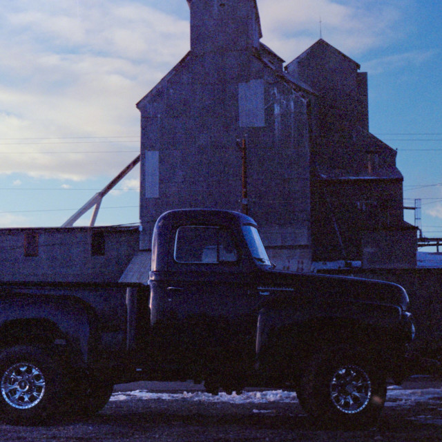 "Truck with Plow" by Zachary I Peabody - £10.00 "Truck with Plow" stock image
