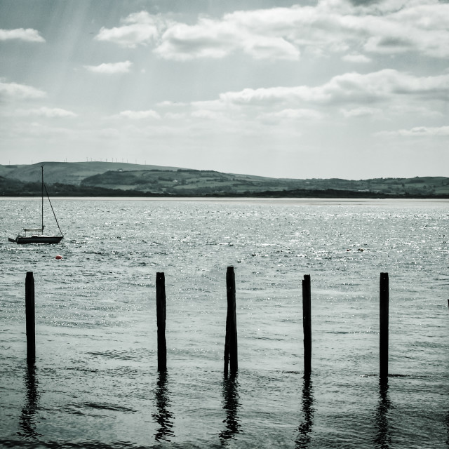 "The Welsh coast." stock image