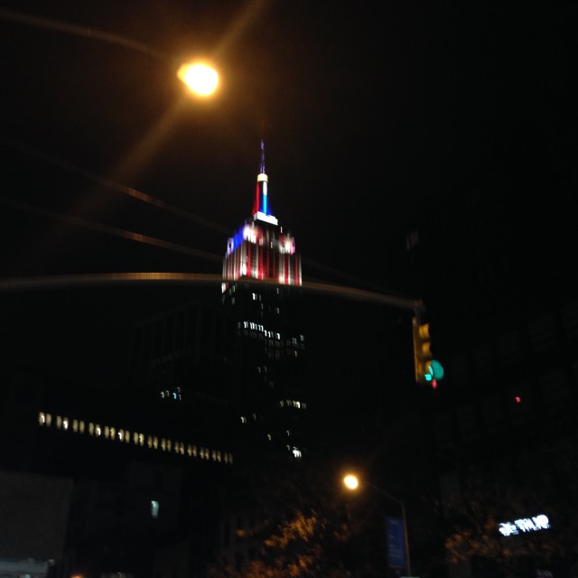 "Empire View NYC" by Aaron M Thompson PHOTO - $22.77 "Empire View NYC" stock image