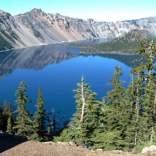 "Crater Lake, Oregon #7" stock image