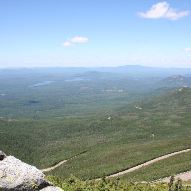 "The other side of Whiteface looking South" stock image