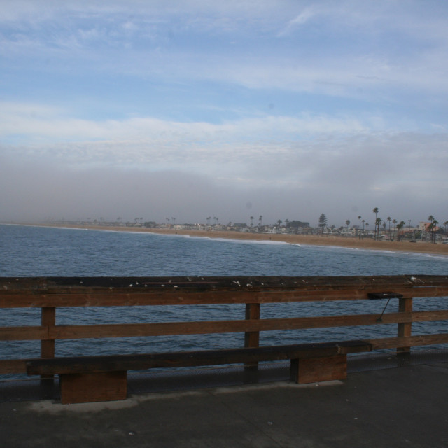 "Balboa Pier-Newport Beach,CA" stock image