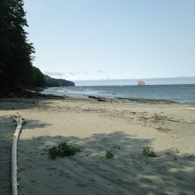 "Neah Bay Beach" stock image