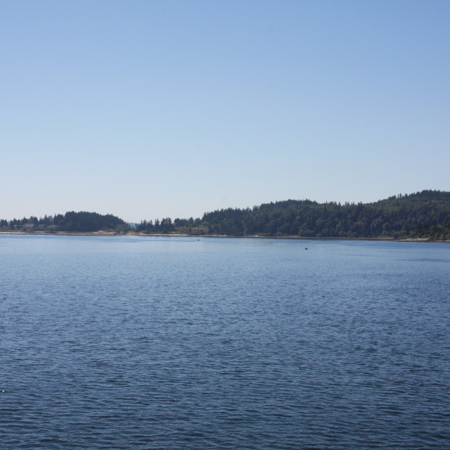 "Bainbridge Island- Puget Sound, WA" stock image