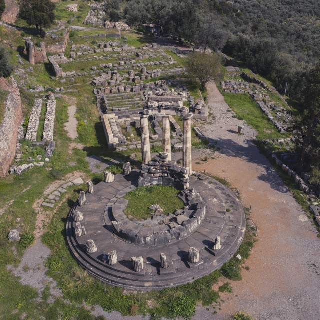"Dome of Athena Pronaia - Delphi" by Dimitris Tzankatian - $58.17 "Dome of Athena Pronaia - Delphi" stock image