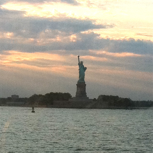 "Statue of Liberty- New York Harbor, NYC" stock image