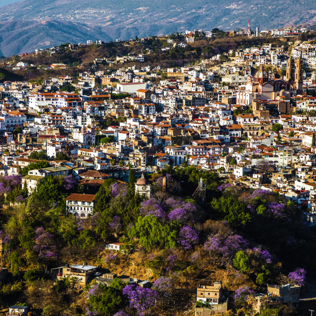 "Taxco de Alarcon View" by Expvisual Filmmaking and Photography SAS de CV - $6.17 "Taxco de Alarcon View" stock image